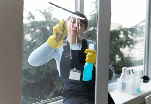 Nettoyage de vitres intérieures et extérieures à Saint-Fraimbault